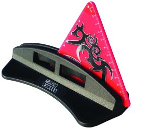 Scraper Sharpener - PRO - Bench mountable - Includes curve tooth file.