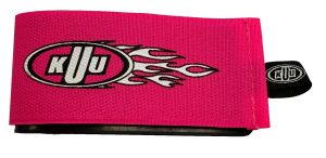 DELUXE SKI STRAP w/ 2" Deluxe Rubber Divider - NEON PINK Ea.