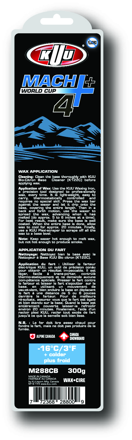 MACH 4+ WORLD CUP BLUE - VERY Cold (-16c & Colder) 300g