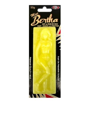 Mini Bertha Wax - 50g    - Moist   H-Carbon (-6c & warmer)   yel.