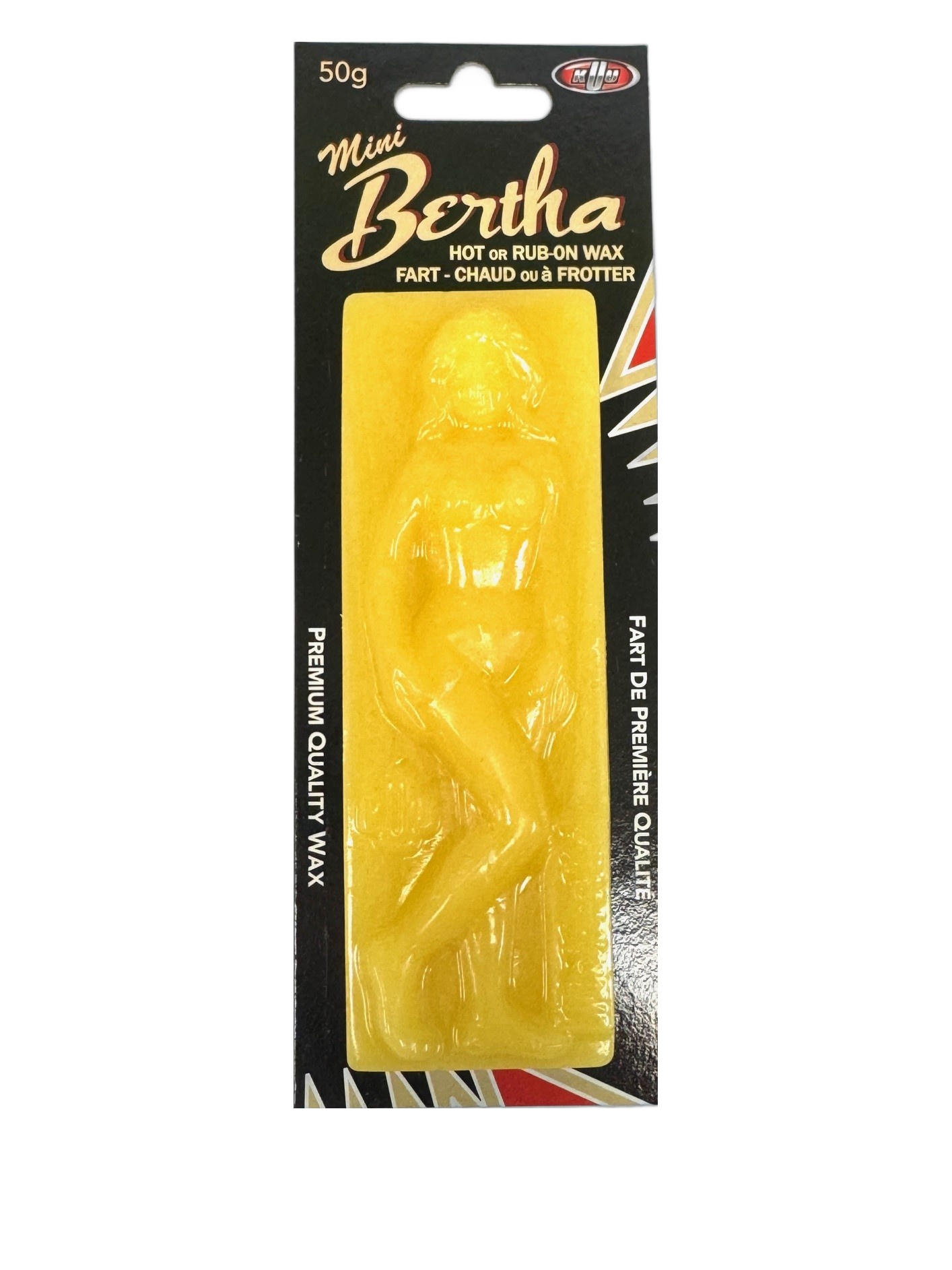 Mini Bertha Wax - 50g - Universal H-Carbon (-7 to -11c) orange
